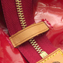 ルイヴィトン LOUIS VUITTON ローズウッド アヴェニュー M93507 ポムダムール モノグラムヴェルニ ショルダーバッグ ゴールド金具 赤