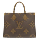 ルイヴィトン LOUIS VUITTON オンザゴー MM M45321 モノグラム×モノグラムリバースキャンバス モノグラムキャンバス モノグラムリバースキャンバス トートバッグ ゴールド金具 ハンドバッグ トート