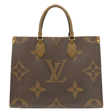 ルイヴィトン LOUIS VUITTON オンザゴー MM M45321 モノグラム×モノグラムリバースキャンバス モノグラムキャンバス モノグラムリバースキャンバス トートバッグ ゴールド金具 ハンドバッグ トート