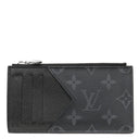 ルイヴィトン LOUIS VUITTON コインカード ホルダー M30271 ノワール タイガ モノグラムエクリプス コインケース シルバー金具 黒 タイガ モノグラム フラグメントケース