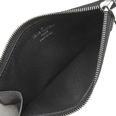 ルイヴィトン LOUIS VUITTON コインカード ホルダー M30271 ノワール タイガ モノグラムエクリプス コインケース シルバー金具 黒 タイガ モノグラム フラグメントケース