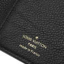 ルイヴィトン LOUIS VUITTON ポルトフォイユ ヴィクトリーヌ M80968 ブラック×ベージュ モノグラムアンプラント バイカラーモノグラムアンプラント 三つ折り財布 ゴールド金具 コンパクト