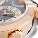 腕時計 ハリーウィンストン Harry Winston プルミエール エキセンター タイムゾーン 200/MMTZ39R 手巻き メンズ OH済 K18PG無垢 デュアルタイム
