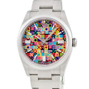 腕時計 ロレックス ROLEX オイスターパーペチュアル 36 126000 ランダム番 自動巻き メンズ 新品同様 ランダム番 カラフル ジュビリーモチーフ