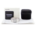 腕時計 シャネル CHANEL マドモアゼル H0943 クオーツ レディース メーカーOH済 K18WG無垢 純正ダイヤ ホワイト スクエア