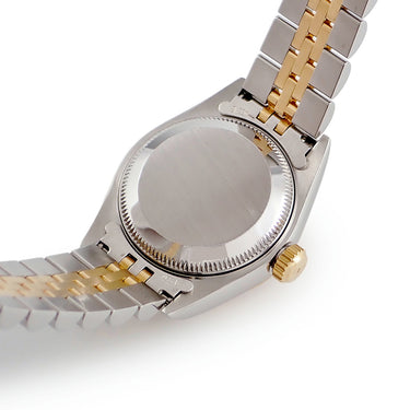 腕時計 ロレックス ROLEX デイトジャスト 26 69173G S番 自動巻き レディース S番 K18YG×SS コンビ 純正ダイヤ ヴィンテージ