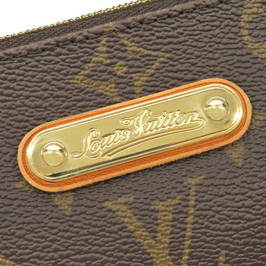 ルイヴィトン LOUIS VUITTON エヴァ M95567 モノグラム モノグラムキャンバス 2WAYバッグ ゴールド金具 茶 チェーン ショルダー 肩掛け 旧型