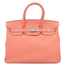 エルメス HERMES バーキン35 クレヴェット トリヨンクレマンス ハンドバッグ シルバー金具