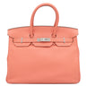 エルメス HERMES バーキン35 クレヴェット トリヨンクレマンス ハンドバッグ シルバー金具