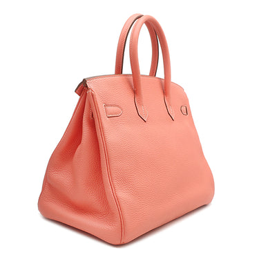 エルメス HERMES バーキン35 クレヴェット トリヨンクレマンス ハンドバッグ シルバー金具