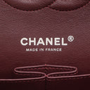 シャネル CHANEL マトラッセ 25 Wチェーン A01112 ブラック×ボルドー キャビアスキン ショルダーバッグ シルバー金具 ダブルフラップ
