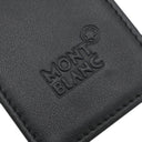 モンブラン Montblanc マイスターシュテュック 2本用 ペンポーチ ブラック レザー ペンケース シルバー金具 ホワイトスター ペン入れ 2本 2本差し