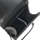モンブラン Montblanc マイスターシュテュック 2本用 ペンポーチ ブラック レザー ペンケース シルバー金具 ホワイトスター ペン入れ 2本 2本差し
