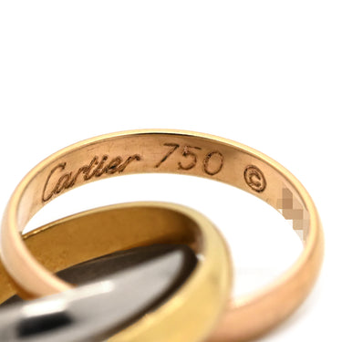 カルティエ Cartier トリニティ チャーム ホワイトゴールド×イエローゴールド×ピンクゴールド K18WG K18YG K18PG ダイヤモンド ペンダントトップ ネックレストップ 3カラー 3連 18K 750