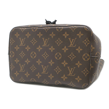 ルイヴィトン LOUIS VUITTON ネオノエ M44020 ノワール モノグラムキャンバス ショルダーバッグ ゴールド金具 茶 黒 巾着 ショルダー