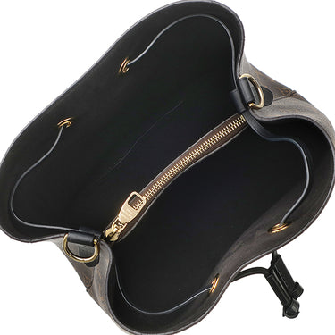 ルイヴィトン LOUIS VUITTON ネオノエ M44020 ノワール モノグラムキャンバス ショルダーバッグ ゴールド金具 茶 黒 巾着 ショルダー