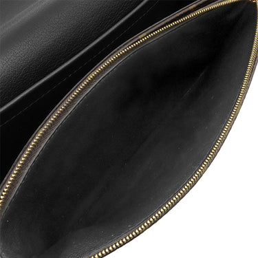 ルイヴィトン LOUIS VUITTON サック マルソー M46126 モノグラム×ノワール モノグラムキャンバス レザー ショルダーバッグ ゴールド金具 チェーンショルダー
