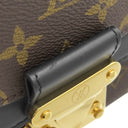 ルイヴィトン LOUIS VUITTON サック マルソー M46126 モノグラム×ノワール モノグラムキャンバス レザー ショルダーバッグ ゴールド金具 チェーンショルダー