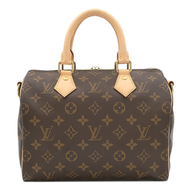 ルイヴィトン LOUIS VUITTON スピーディ 25 M41113 モノグラム モノグラムキャンバス 2WAYバッグ ゴールド金具 茶 ボストンバッグ ショルダー
