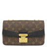 ルイヴィトン LOUIS VUITTON サック マルソー M46126 モノグラム×ノワール モノグラムキャンバス レザー ショルダーバッグ ゴールド金具 チェーンショルダー