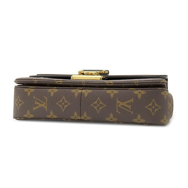 ルイヴィトン LOUIS VUITTON サック マルソー M46126 モノグラム×ノワール モノグラムキャンバス レザー ショルダーバッグ ゴールド金具 チェーンショルダー