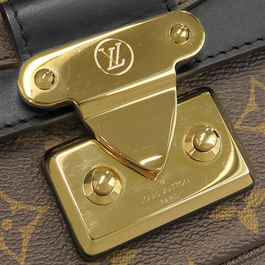 ルイヴィトン LOUIS VUITTON サック マルソー M46126 モノグラム×ノワール モノグラムキャンバス レザー ショルダーバッグ ゴールド金具 チェーンショルダー