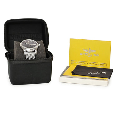 腕時計 ブライトリング BREITLING トランスオーシャン A10360 A036B91OCA 自動巻き メンズ ブラック 黒 デイト バー ラウンド