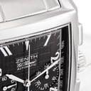 腕時計 ゼニス ZENITH グランドポートロワイヤル エルプリメロ 03.0550.400/22.M550 自動巻き メンズ ブラック クロノグラフ