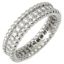 ヴァンクリーフアーペル Van Cleef & Arpels ペルレ ダイヤモンドリング 1連モデル VCARP4E200 ホワイトゴールド K18WG ダイヤモンド #58(JP18) リング 指輪 750AU 18K WG 17号