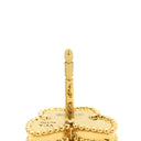 ヴァンクリーフアーペル Van Cleef & Arpels スウィート パピヨン VCARN5JM00 ホワイト×イエローゴールド K18YG マザーオブパール ピアス 750 18K YG シェル マザーオブパール