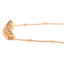 カルティエ Cartier クラッシュ ドゥ カルティエ レッド×ピンクゴールド K18PG ネックレス Au750 18K 18金 ガーネット