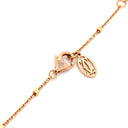 カルティエ Cartier クラッシュ ドゥ カルティエ レッド×ピンクゴールド K18PG ネックレス Au750 18K 18金 ガーネット