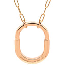 ティファニー Tiffany & Co ロック ミディアム ペンダント 73965950 ピンク×ローズゴールド K18PG サファイア ネックレス T＆Co. Au750 18K ピンクサファイア