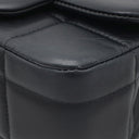 シャネル CHANEL チョコバー ミニ チェーン ショルダー AS3744 ブラック ラムスキン ショルダーバッグ ゴールド金具 ココマーク ロゴ キューブ
