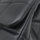 シャネル CHANEL チョコバー ミニ チェーン ショルダー AS3744 ブラック ラムスキン ショルダーバッグ ゴールド金具 ココマーク ロゴ キューブ