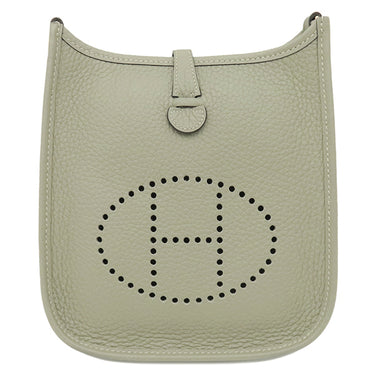 エルメス HERMES エヴリン TPM 16 ロング セージ トリヨンクレマンス ショルダーバッグ ゴールド金具 エブリン