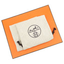 エルメス HERMES オラン スタッズ #38 ブラック カーフ #38 サンダル シルバー金具 H型 黒 フラットサンダル