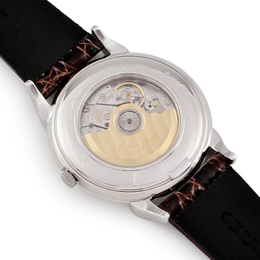 腕時計 ヴァシュロン・コンスタンタン VACHERON CONSTANTIN ノスタルジー 48001/000G-3 自動巻き メンズ OH済 K18WG無垢 シルバー ラウンド