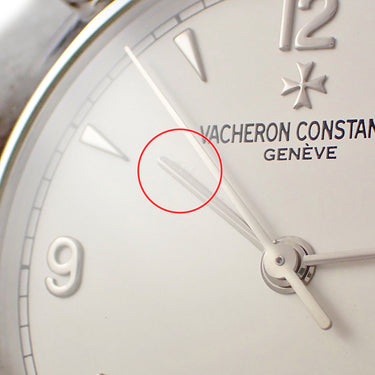 腕時計 ヴァシュロン・コンスタンタン VACHERON CONSTANTIN ノスタルジー 48001/000G-3 自動巻き メンズ OH済 K18WG無垢 シルバー ラウンド