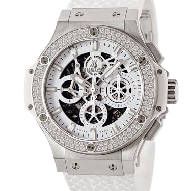 腕時計 ウブロ HUBLOT ビッグバン アエロバン オールホワイト 311.SE.2010.RW.1104.JSM12 自動巻き メンズ 純正ダイヤ 日本限定
