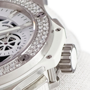 腕時計 ウブロ HUBLOT ビッグバン アエロバン オールホワイト 311.SE.2010.RW.1104.JSM12 自動巻き メンズ 純正ダイヤ 日本限定