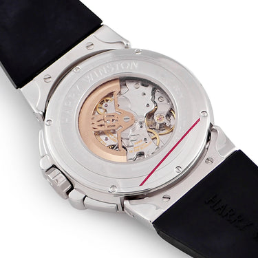 腕時計 ハリーウィンストン Harry Winston オーシャン トリレトロ クロノグラフ OCEACT44WW031 自動巻き メンズ 新品同様 K18WG無垢