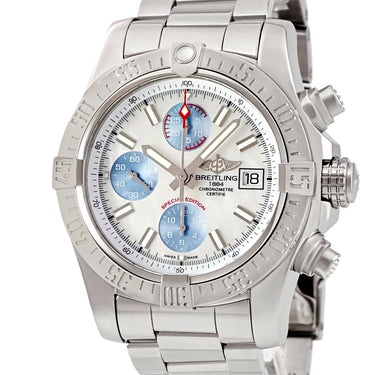 腕時計 ブライトリング BREITLING アベンジャー 2 マザーオブパール スカイ A13381 A1338111/A808 自動巻き メンズ デイト 日本限定