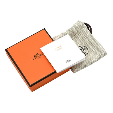 エルメス HERMES ポップアッシュ Hピアス ミニ マロングラッセ×ローズゴールド GP エナメル ピアス ローズゴールド金具 新品 未使用 PG金具 Hモチーフ