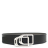 エルメス HERMES ジョッキー オー カレ #85 ブラック×エタン トゴ ボックスカーフ #85 ベルト シルバー金具 リバーシブル キット 2024年製