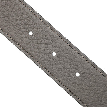 エルメス HERMES ジョッキー オー カレ #85 ブラック×エタン トゴ ボックスカーフ #85 ベルト シルバー金具 リバーシブル キット 2024年製