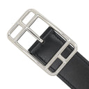 エルメス HERMES ケープコッド 32 H049676CKAB085 ブラック×ショコラ ボックスカーフ トゴ #90 ベルト シルバー金具 新品 未使用 リバーシブル 2025年製