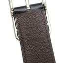 エルメス HERMES ケープコッド 32 H049676CKAB085 ブラック×ショコラ ボックスカーフ トゴ #90 ベルト シルバー金具 新品 未使用 リバーシブル 2025年製