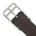 エルメス HERMES ケープコッド 32 H049676CKAB085 ブラック×ショコラ ボックスカーフ トゴ #85 ベルト 新品 未使用 リバーシブル 2026年製