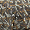 ゴヤール GOYARD ボエム ホーボーミニバッグ BOHEMEMINTY01CL01P ブラック キャンバス ゴヤールディンキャンバス シュヴロッシュカーフスキン ショルダーバッグ 新品 未使用 ヘリンボーン柄